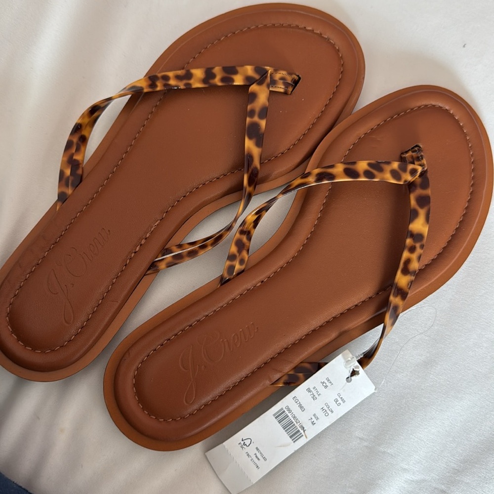 Leopard Print Women's Sandals